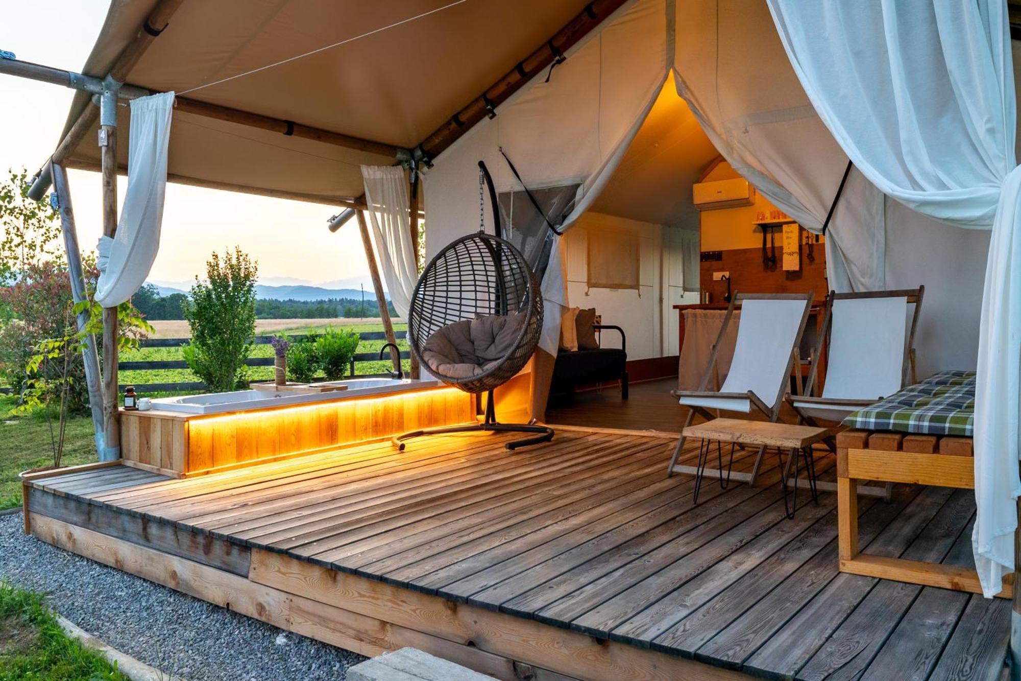 Glamping Kolpa Resort Gradac Buitenkant foto