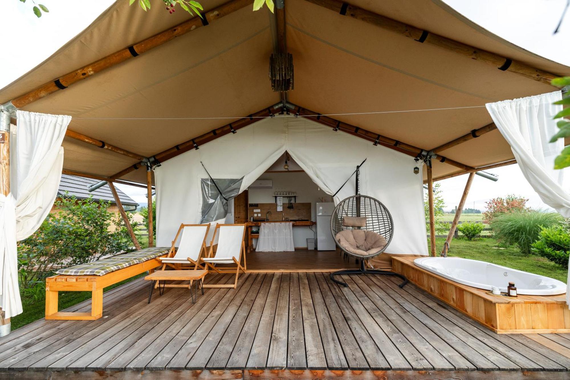 Glamping Kolpa Resort Gradac Buitenkant foto