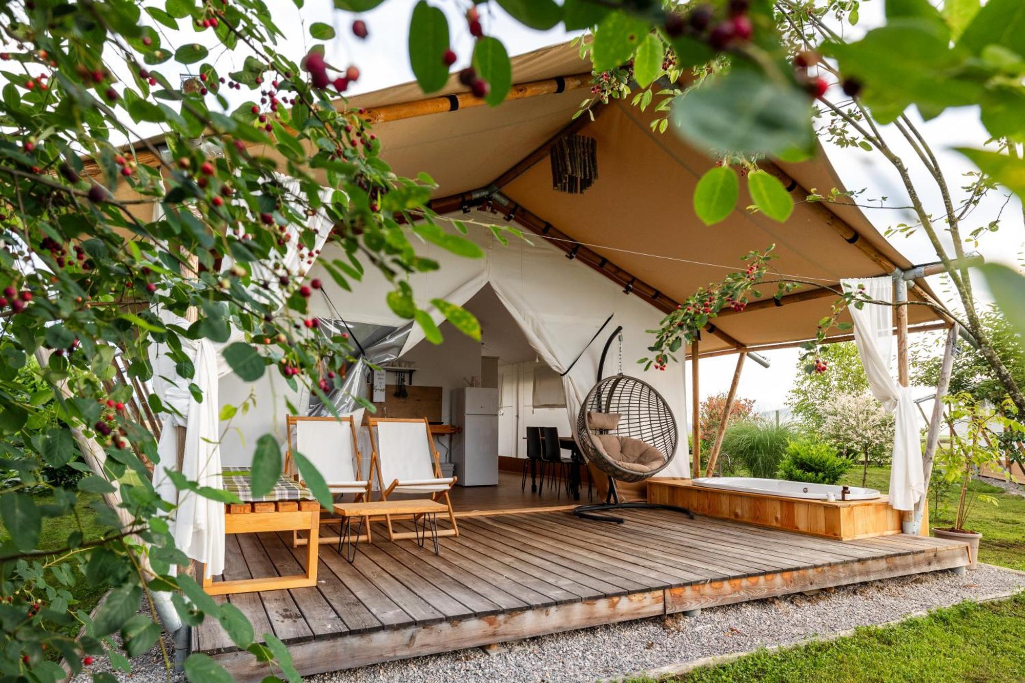 Glamping Kolpa Resort Gradac Buitenkant foto